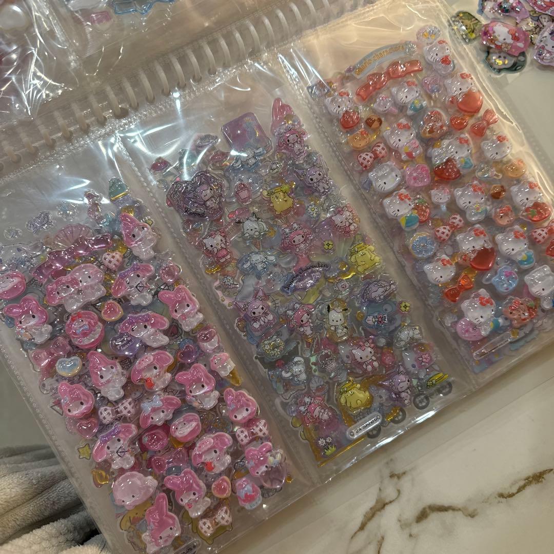 e*K様 シール帳 A4 シートシール収納 完成品