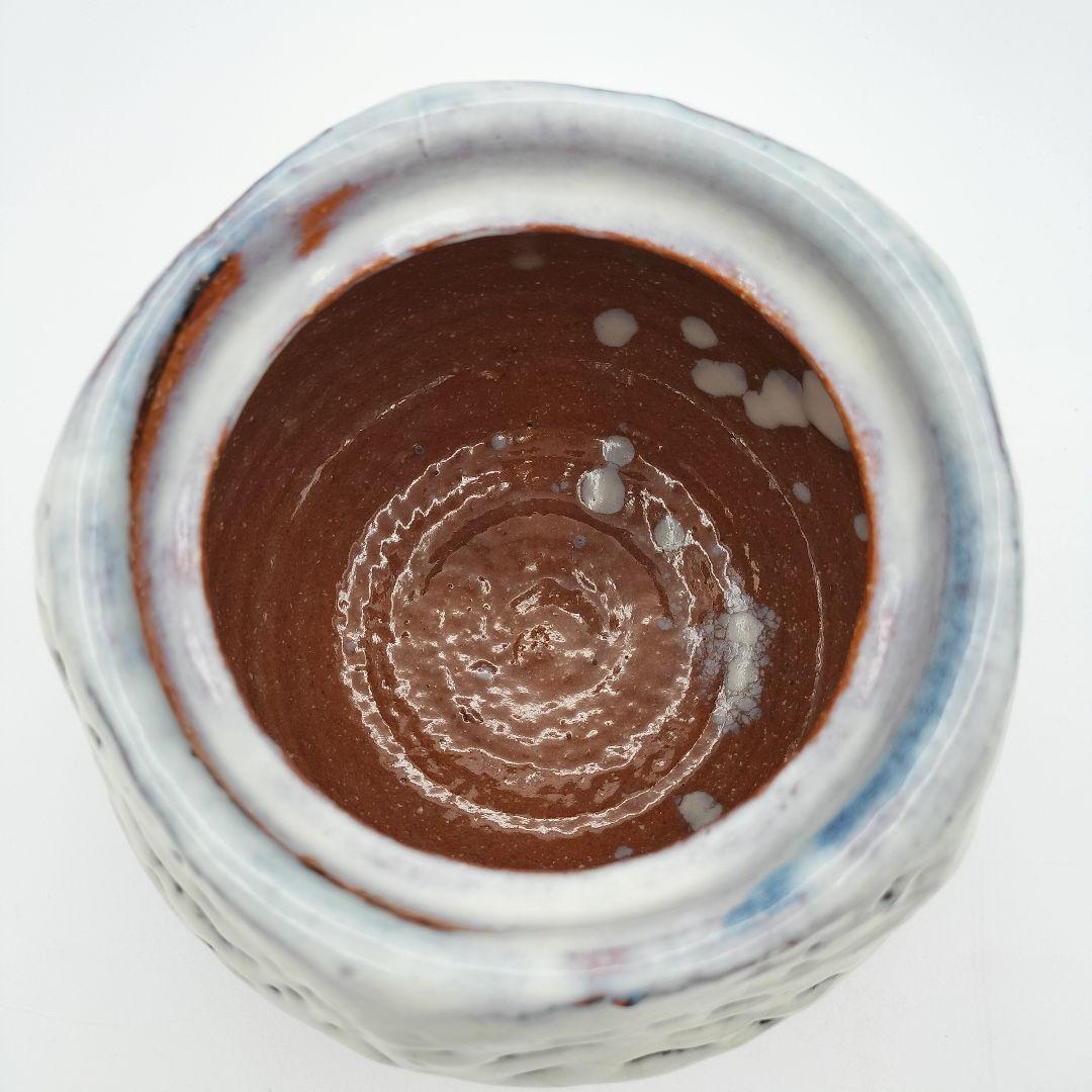 761　水指　白萩　鬼萩水指　宇田川聖谷　茶道具　茶道　古物