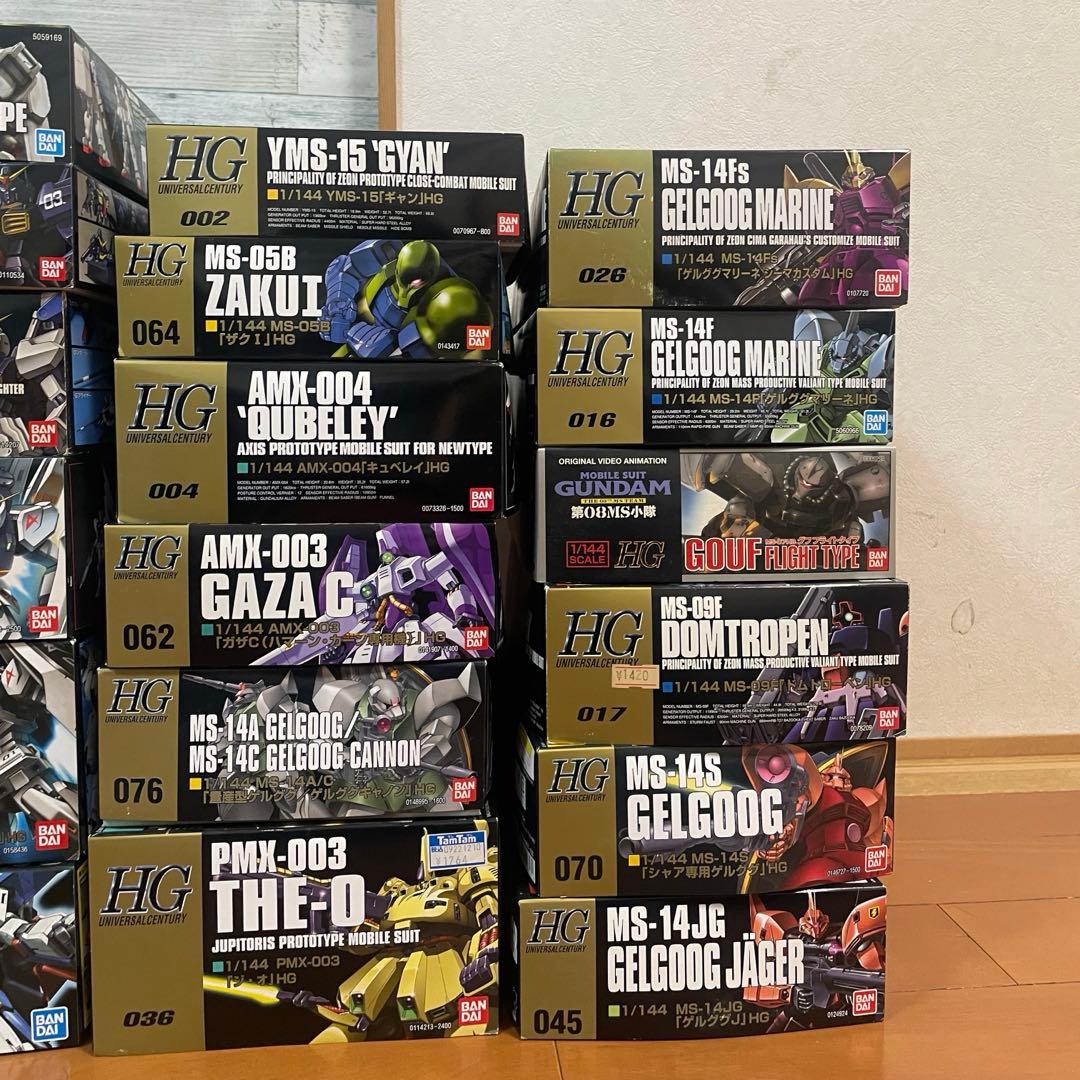 未組立　ガンプラ　hg セット　1/144 ガンダム