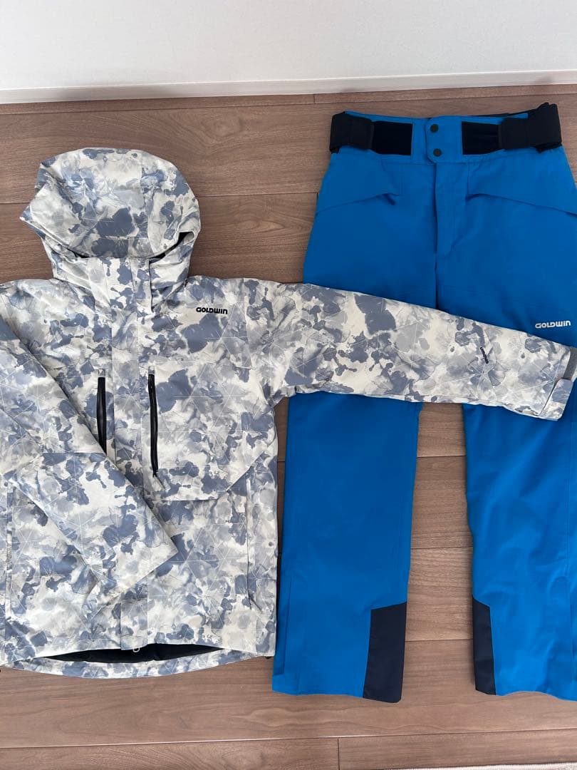 【美品】Goldwin ゴールドウィン スキーウェア 上下セット メンズ XL