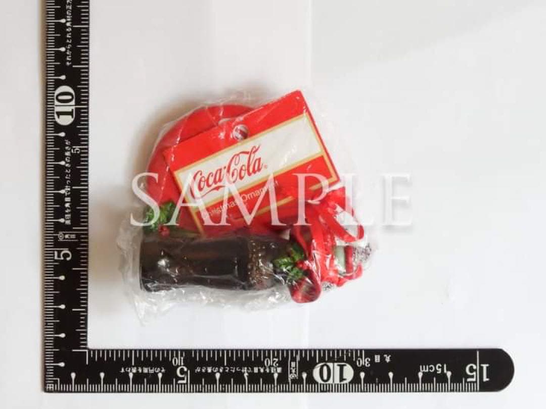 コカ・コーラ「ボトル」クリスマス　ビンテージオーナメント