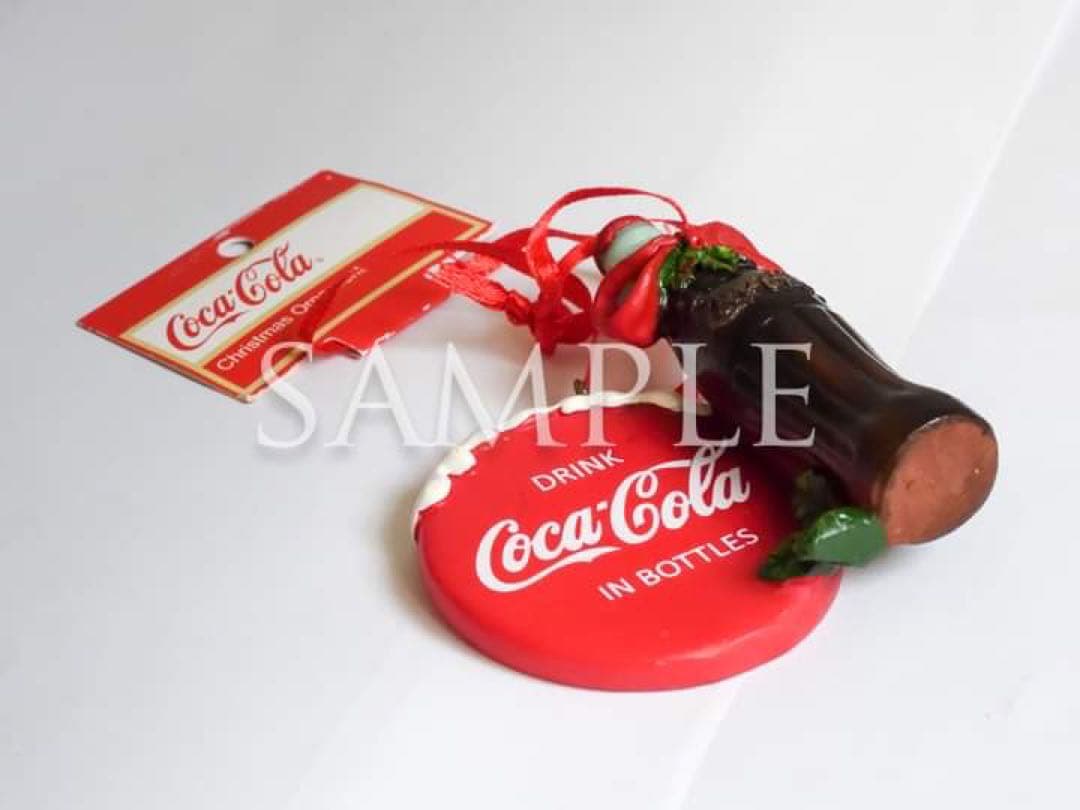 コカ・コーラ「ボトル」クリスマス　ビンテージオーナメント