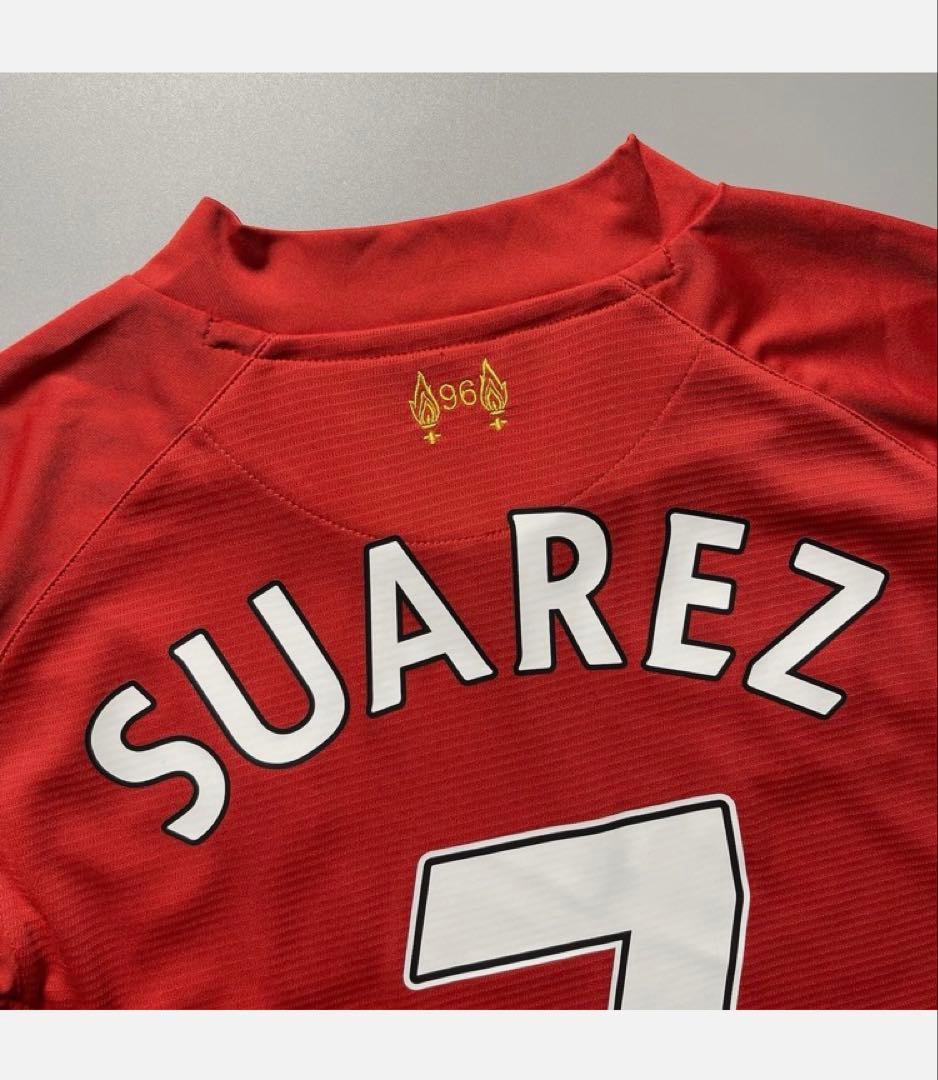 【レア物】ルイス・スアレス リバプール 13/14 ユニフォーム Mサイズ