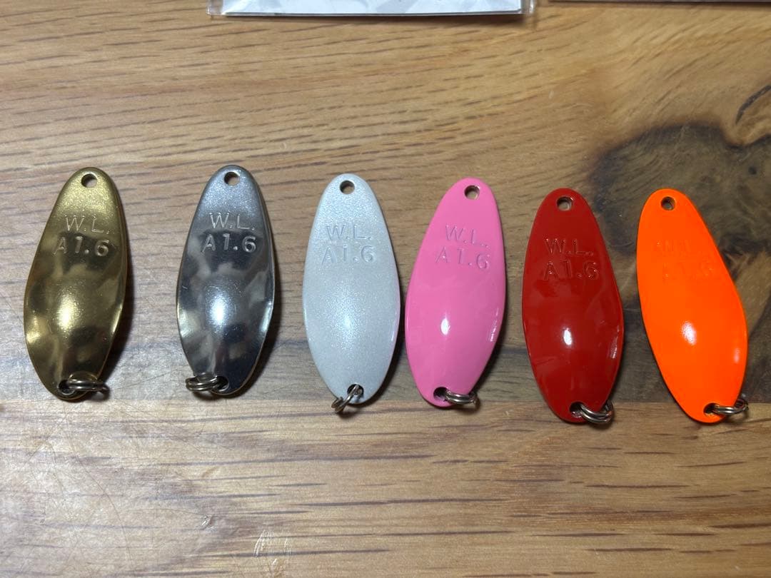 アルミん　1.6g 15個セット　ウォーターランド