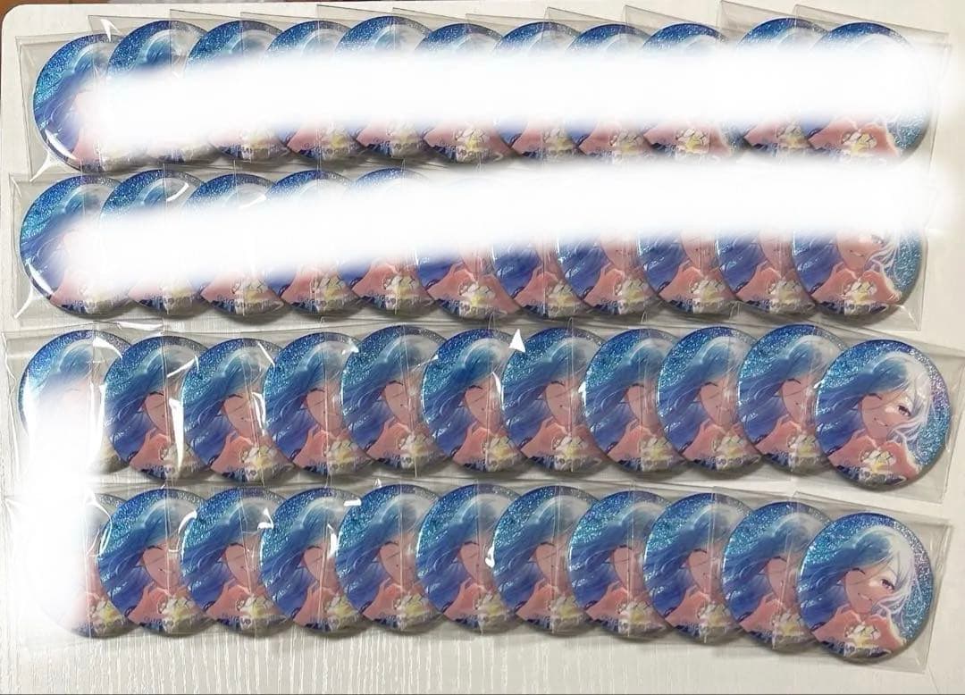 日野森雫 グリッター缶バッジ42C 44点