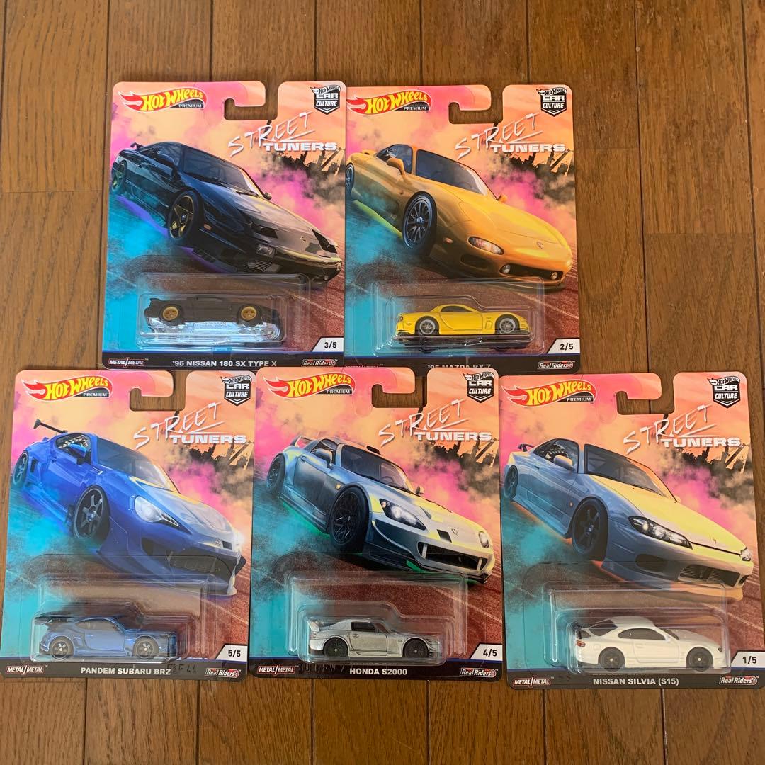 Hot Wheels ストリートチューナーズ 5台