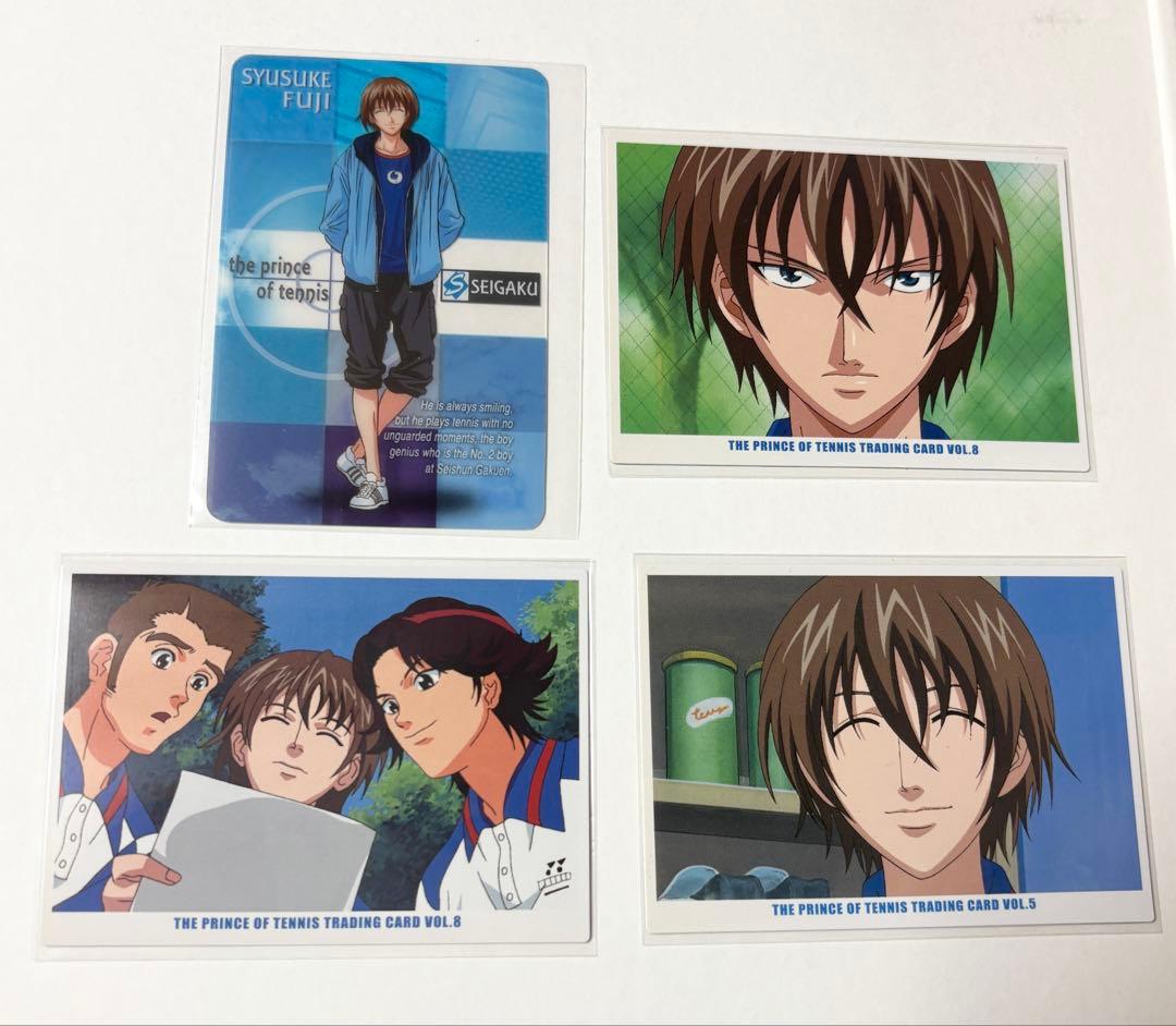 ★テニスの王子様★クリアカード＆トレーディングカード★不二周助★4枚セット★