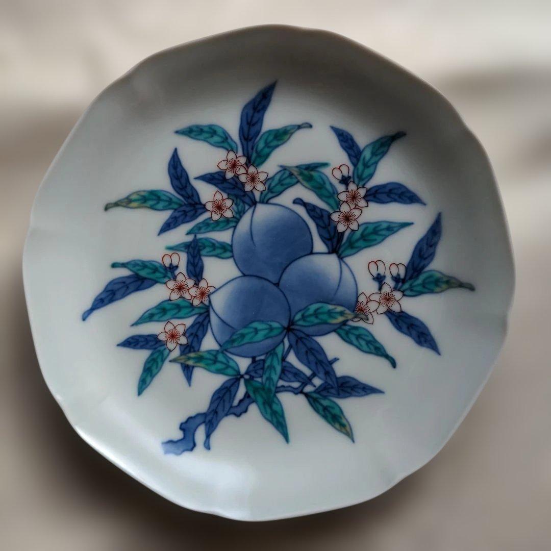 十三代　今泉今右衛門　飾皿