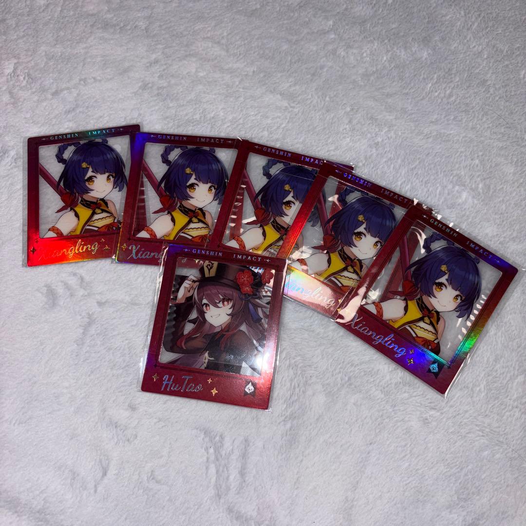 原神 韓国 ソウルカフェ ポラロイド　ポーチ