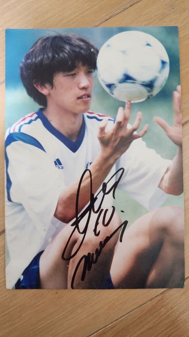 中村俊輔直筆サインいりポストカード