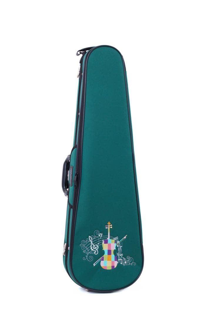 刺繍バイオリンケース(緑)