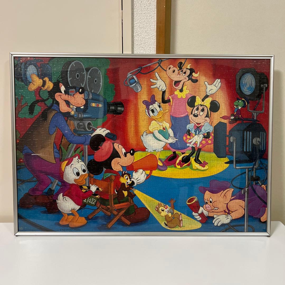 ディズニー　ジグソーパズル　レトロ品　希少