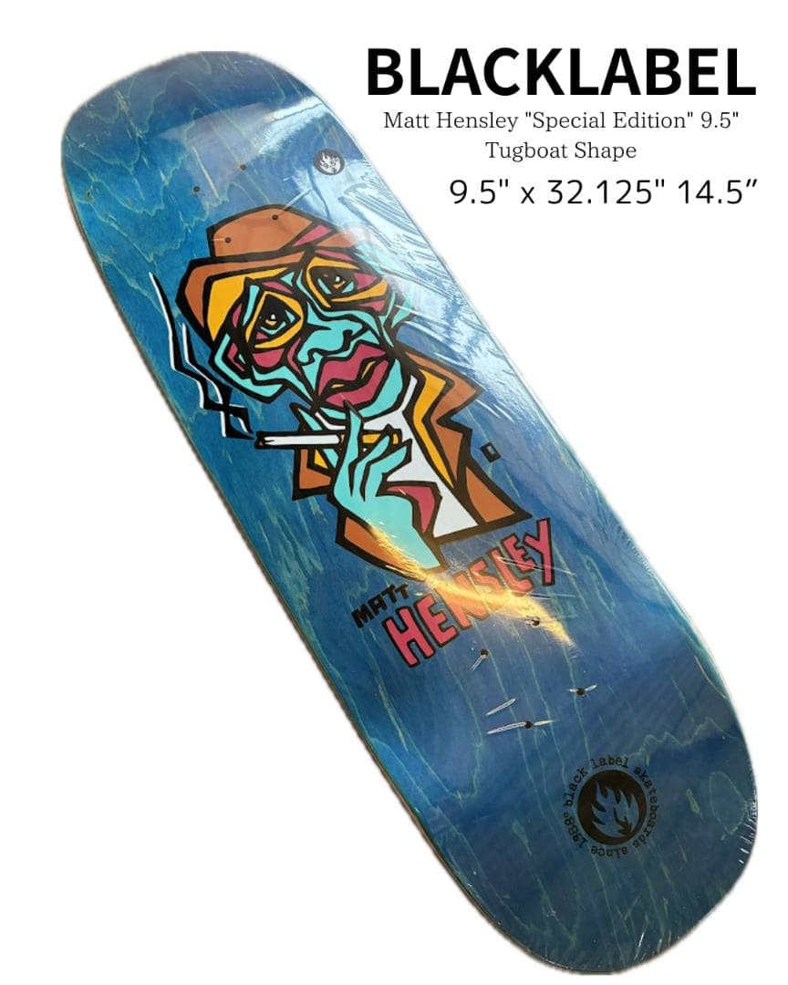 【新品送料込】BLACKLABEL MATT HENSLEY 9.5\