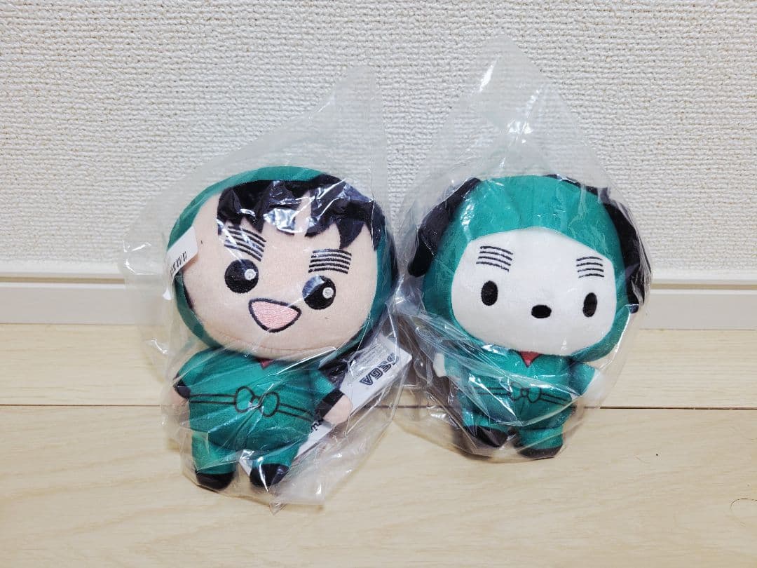 忍たま乱太郎×サンリオキャラクターズぬいぐるみ17点セット(セミコンプ)