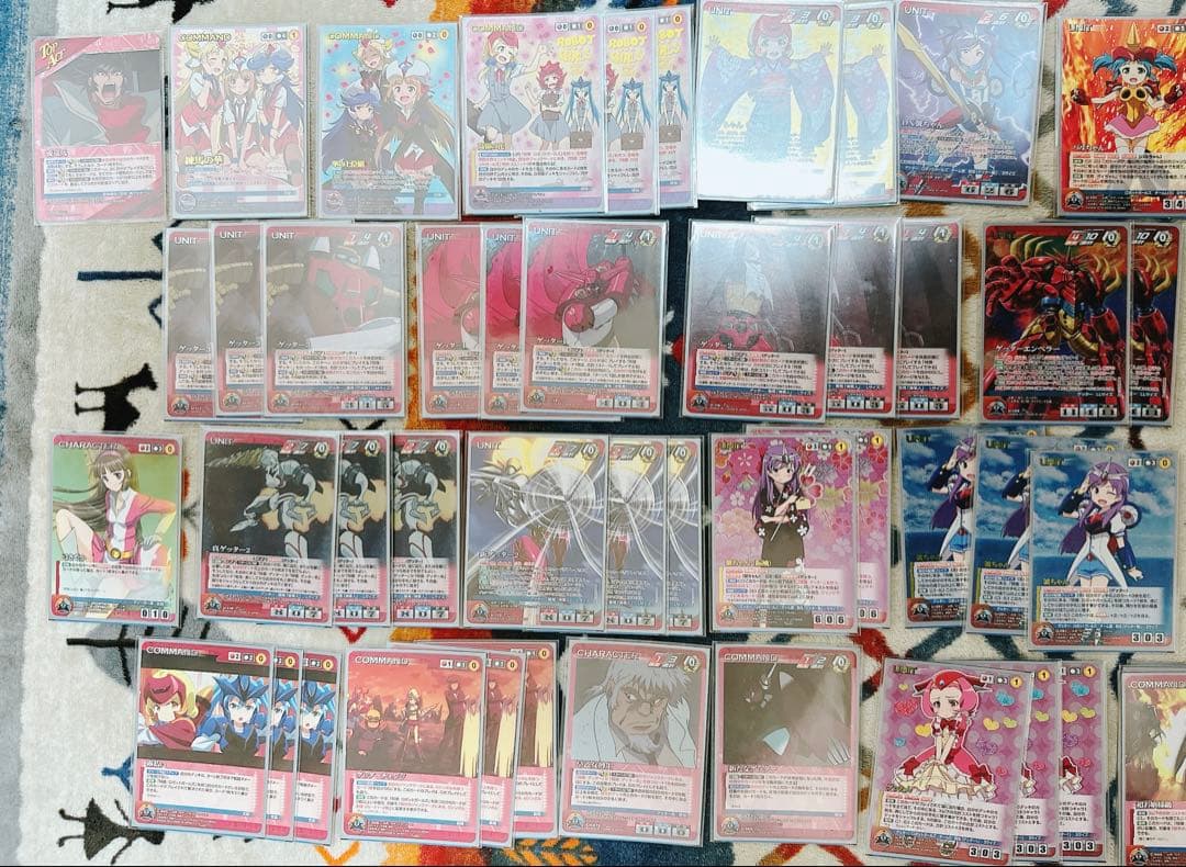 ダイナミッククルセイド　赤ゲッターデッキ　まとめ売り