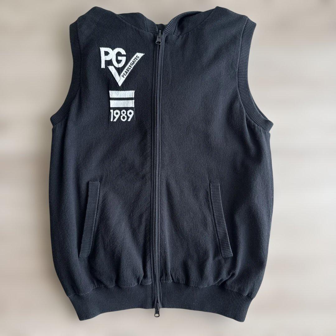 PEARLY GATES レディース ベスト ブラック 1989