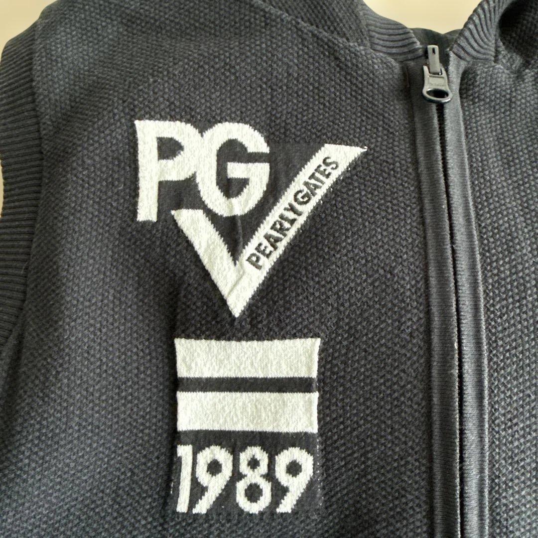 PEARLY GATES レディース ベスト ブラック 1989