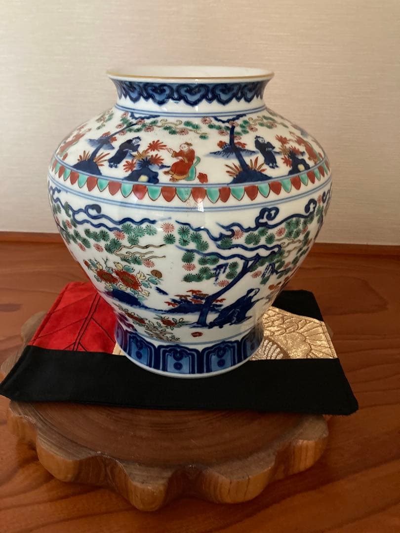 有田焼　哲山　花瓶　壺