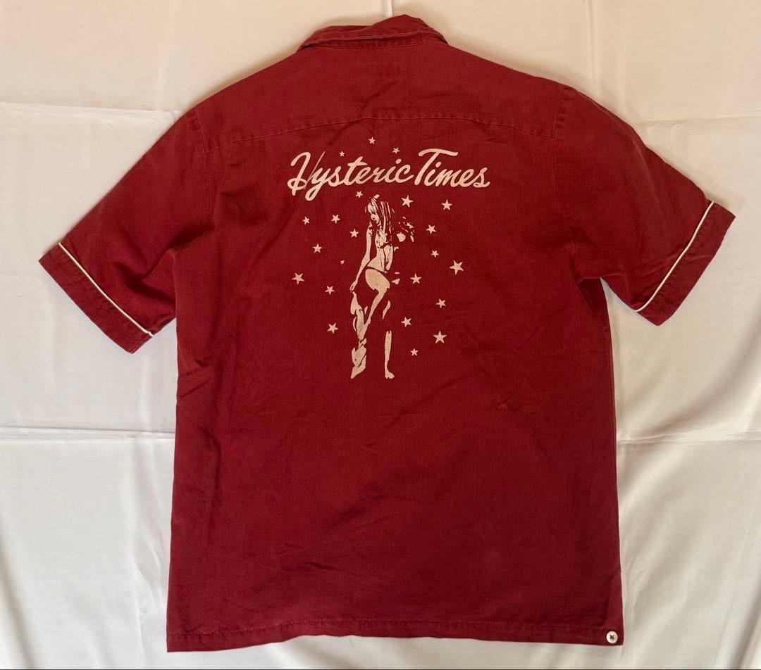 hysteric glamor ボーリングシャツ　L