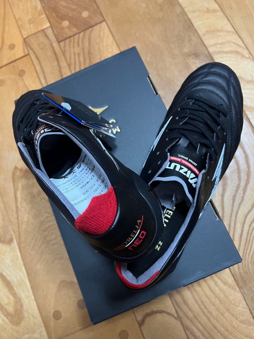 新品　超大特価　ミズノ　モレリア ネオ4 JAPAN 26cm ブラック ②