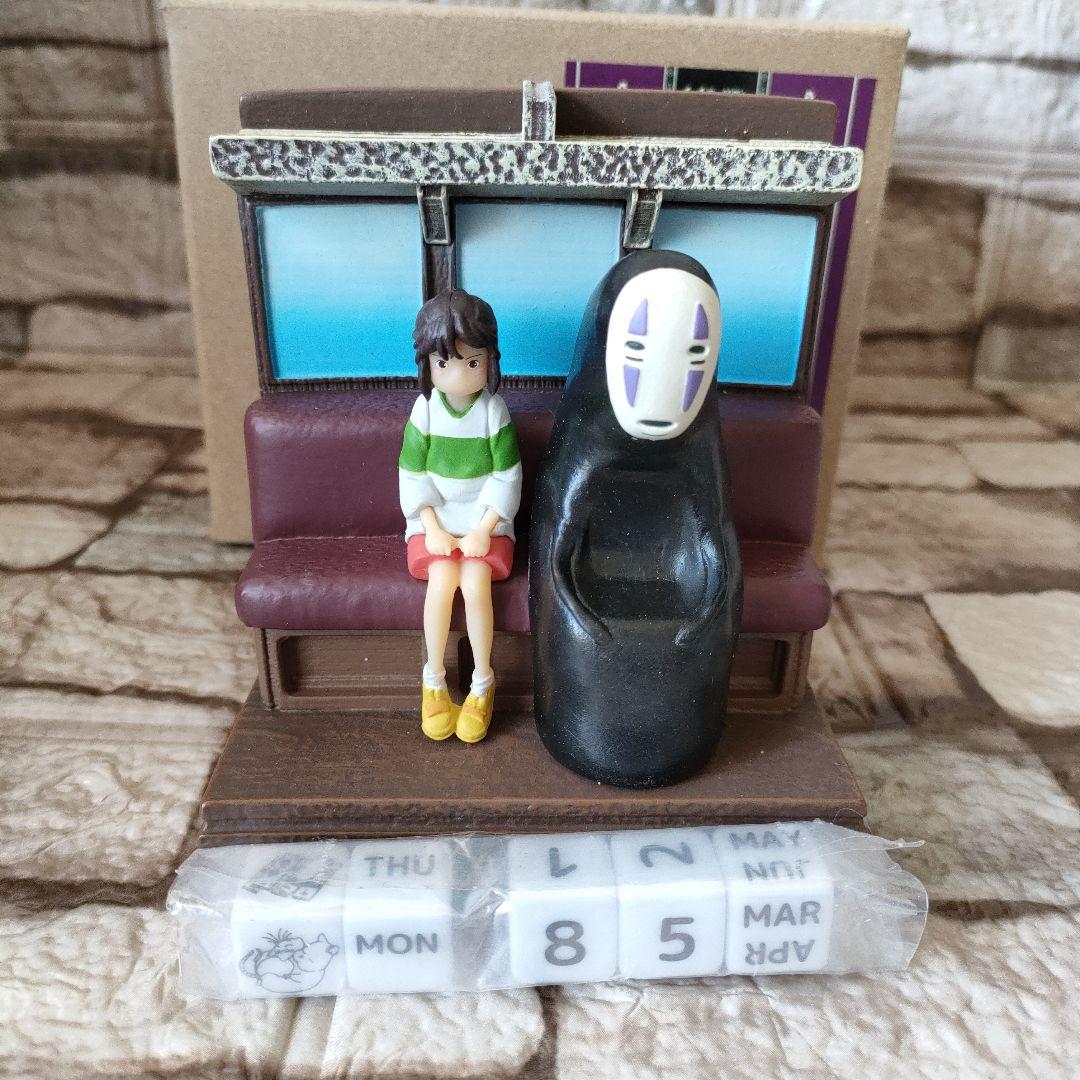 ジブリ 千と千尋の神隠し 万年カレンダー 海原電鉄に乗って