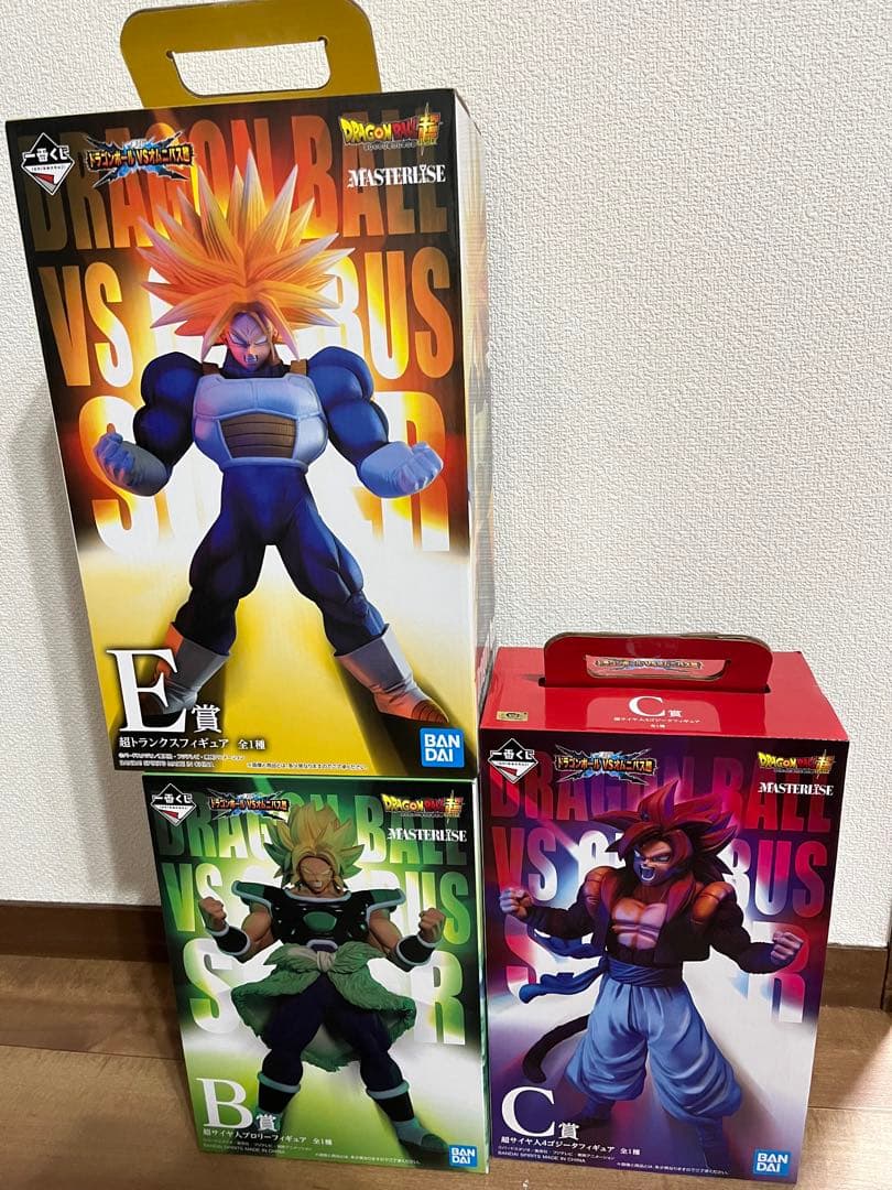 ドラゴンボールVSオムニバス超　B賞　C賞　E賞　3体セット　未開封