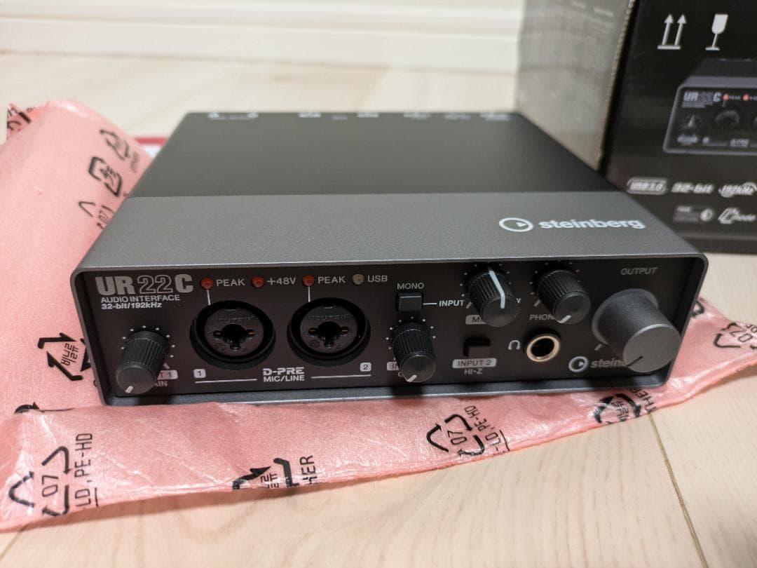 STEINBERG UR22C オーディオインターフェイス