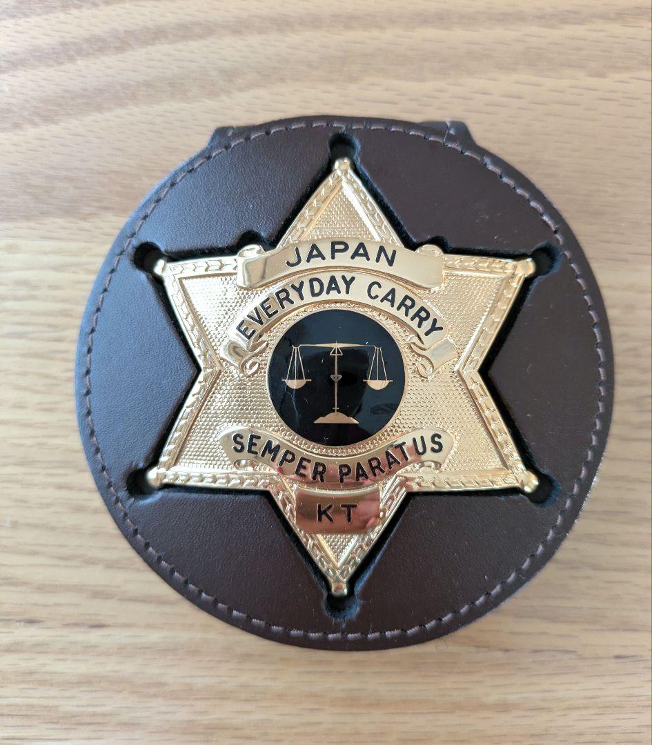 perfect Fit 保安官スターバッジホルダー