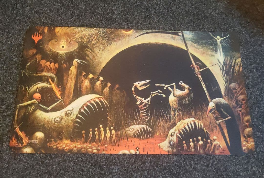 新品 MTG 滅び/Damnation プレイマット Seb McKinnon