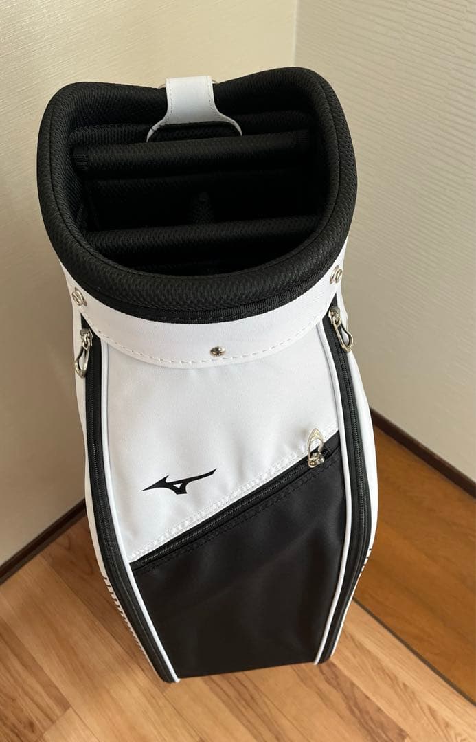 むむむ様　【新品】Mizuno ゴルフキャディバッグ 白