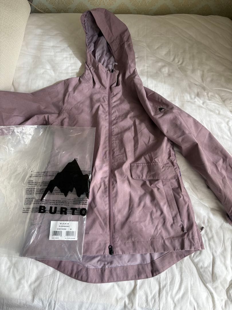BURTON スノボウェア　M ラベンダー　パープル　ピンク「くすみ系」