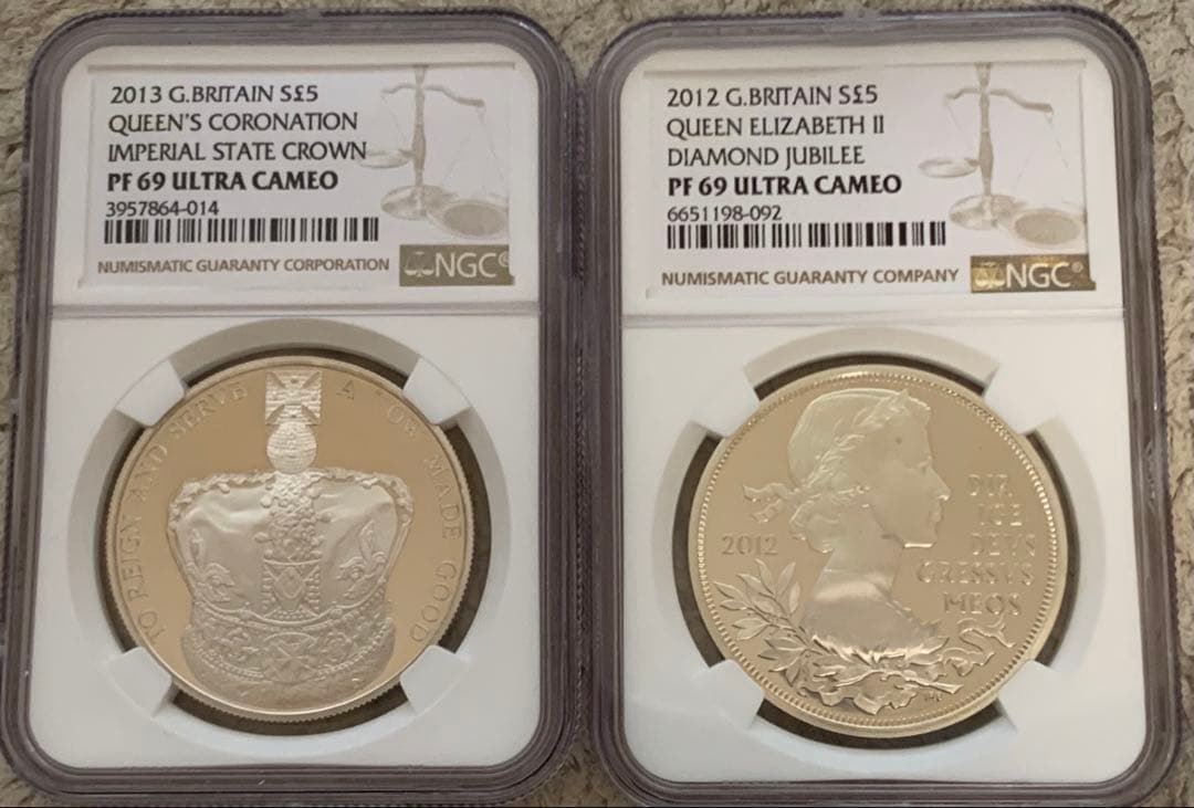 値下げ‼️ エリザベス2013年戴冠2012年ダイヤモンドジュビリーセット