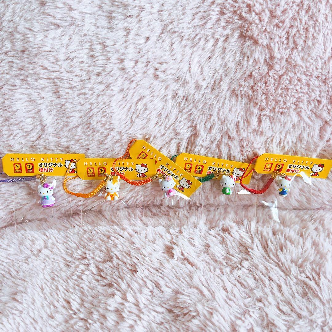 希少レア　ハローキティ　根付け　デイリーサマザキ　2004 サンリオ　平成レトロ