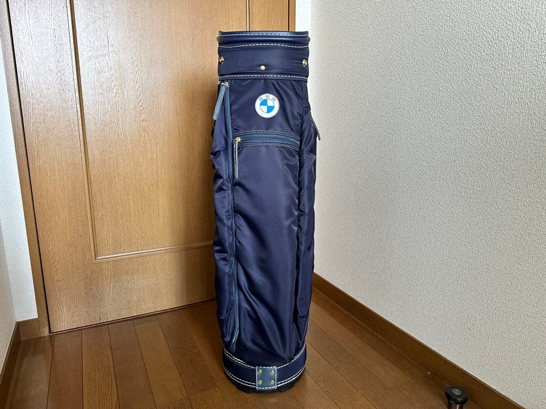  考英舎　ネイビー キャディバッグ