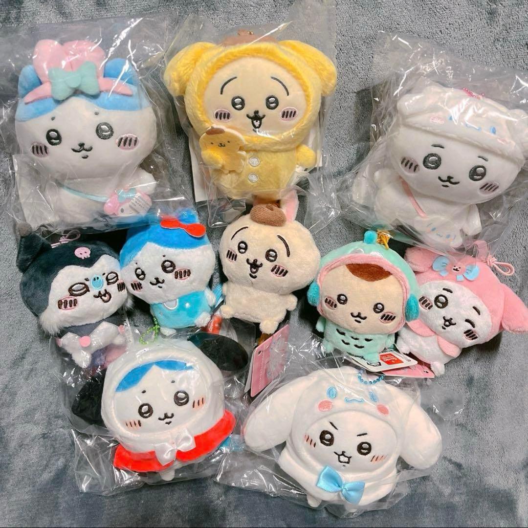 ちいかわ サンリオ マスコット ポチャッコ プライズ　計12点