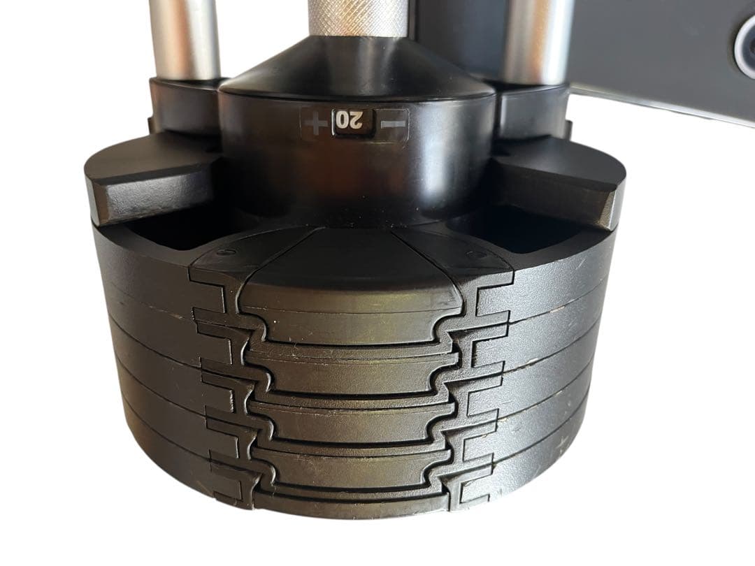 NUOBELL 220 可変式ダンベル スタンド付 2-20kg 合計40kg