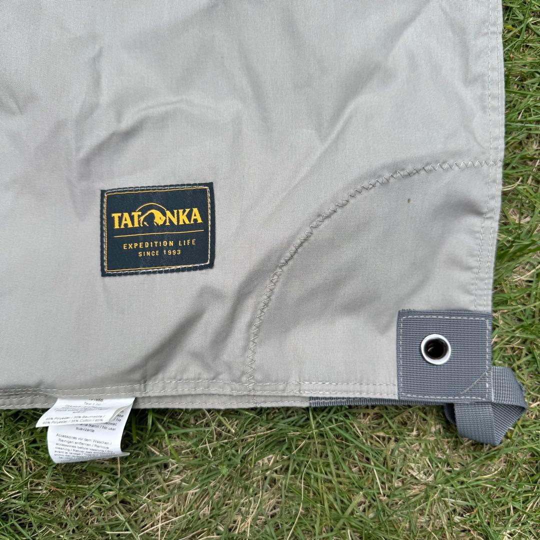 タトンカ TATONKA タープ グレー 1TC