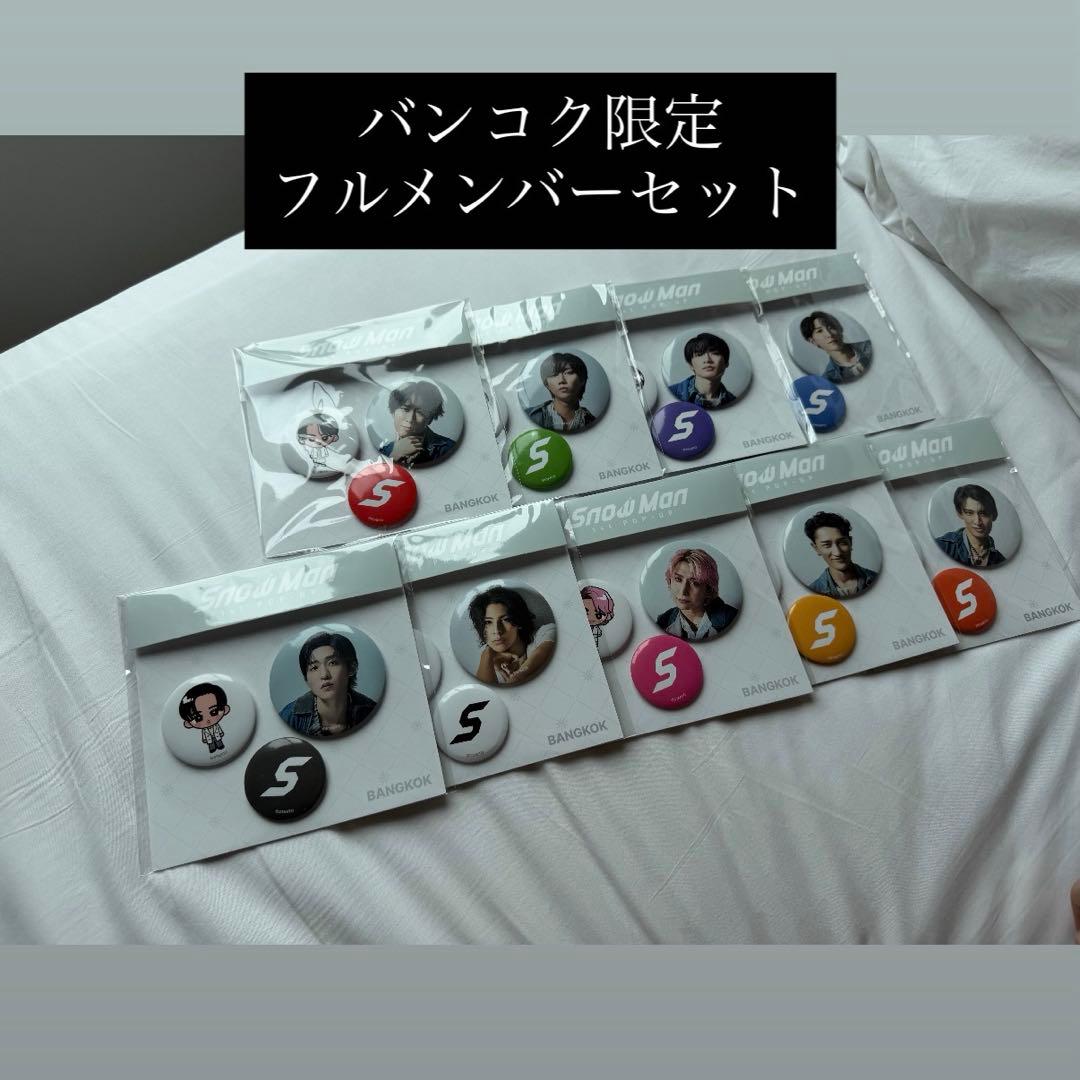 man POPUP フォトカード 缶バッジ ステッカー　バンコク