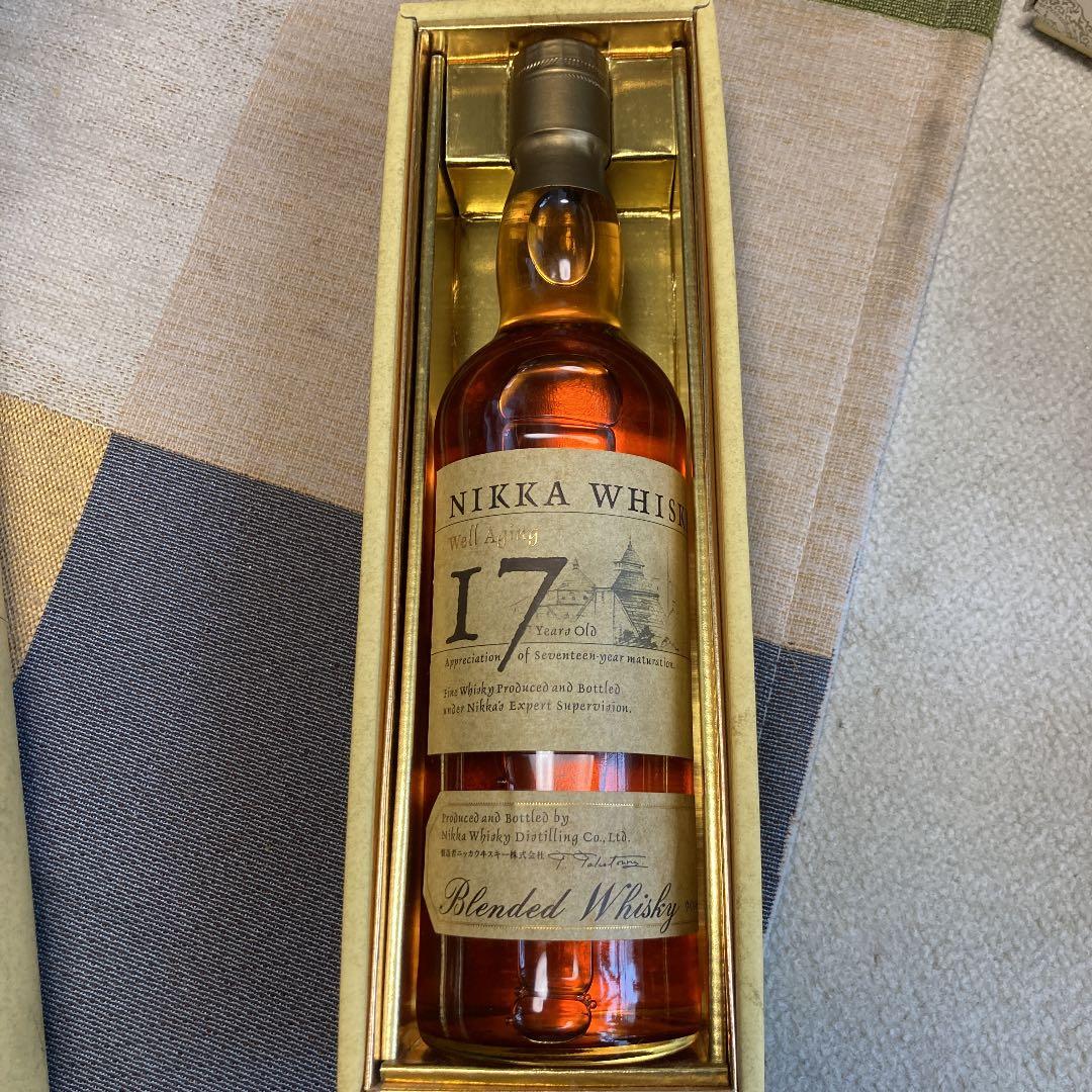 ニッカ 17年　700ml Nikka 17 Year well aging