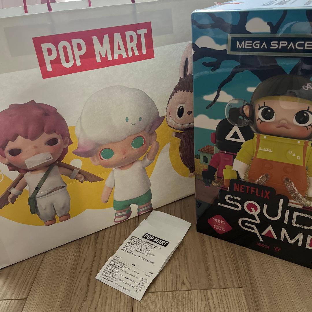 ゲームキャラクター MEGA SPACE MOLLY 400%+100% Squid Game