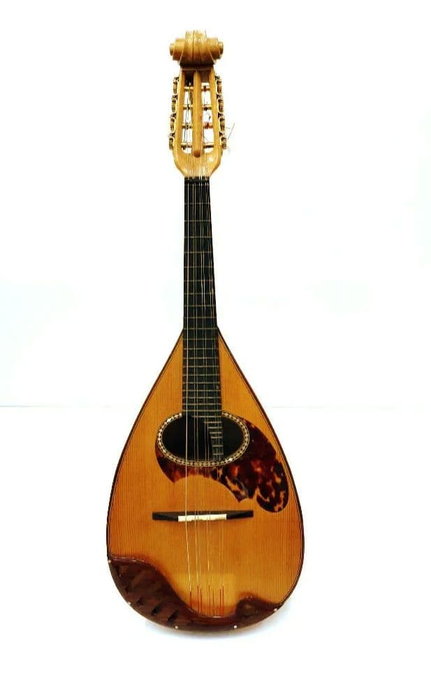 島田マンドリン マンドリン 渦巻きヘッド 1987年製 嶋田マンドリン