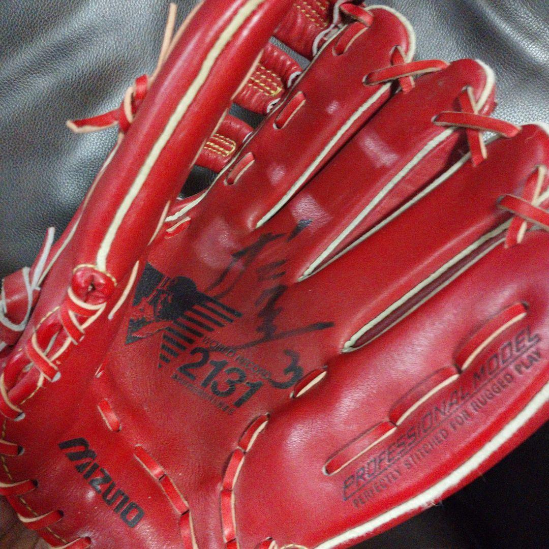 【稀少】衣笠祥雄選手 本人直筆サイン入りグローブ！鉄人衣笠 広島東洋カープ