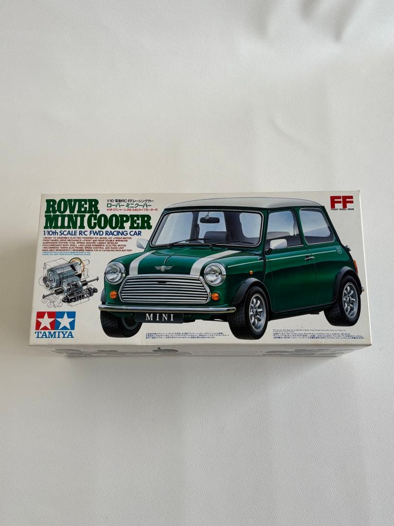 【未組立】タミヤ 1/10 ローバー ミニ クーパー RCキット 未開封　希少