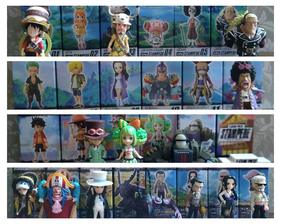 ワンピース フィギュア　ワンピーススタンピード　 ワーコレ全26種