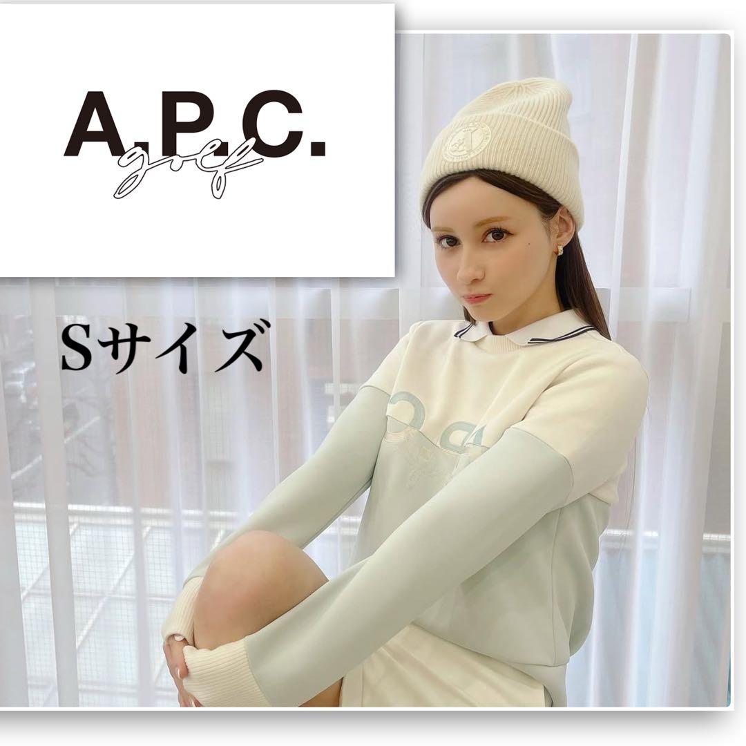 値下げ！　新品未使用　A.P.C. ゴルフウェア　クルーネックセーター　S