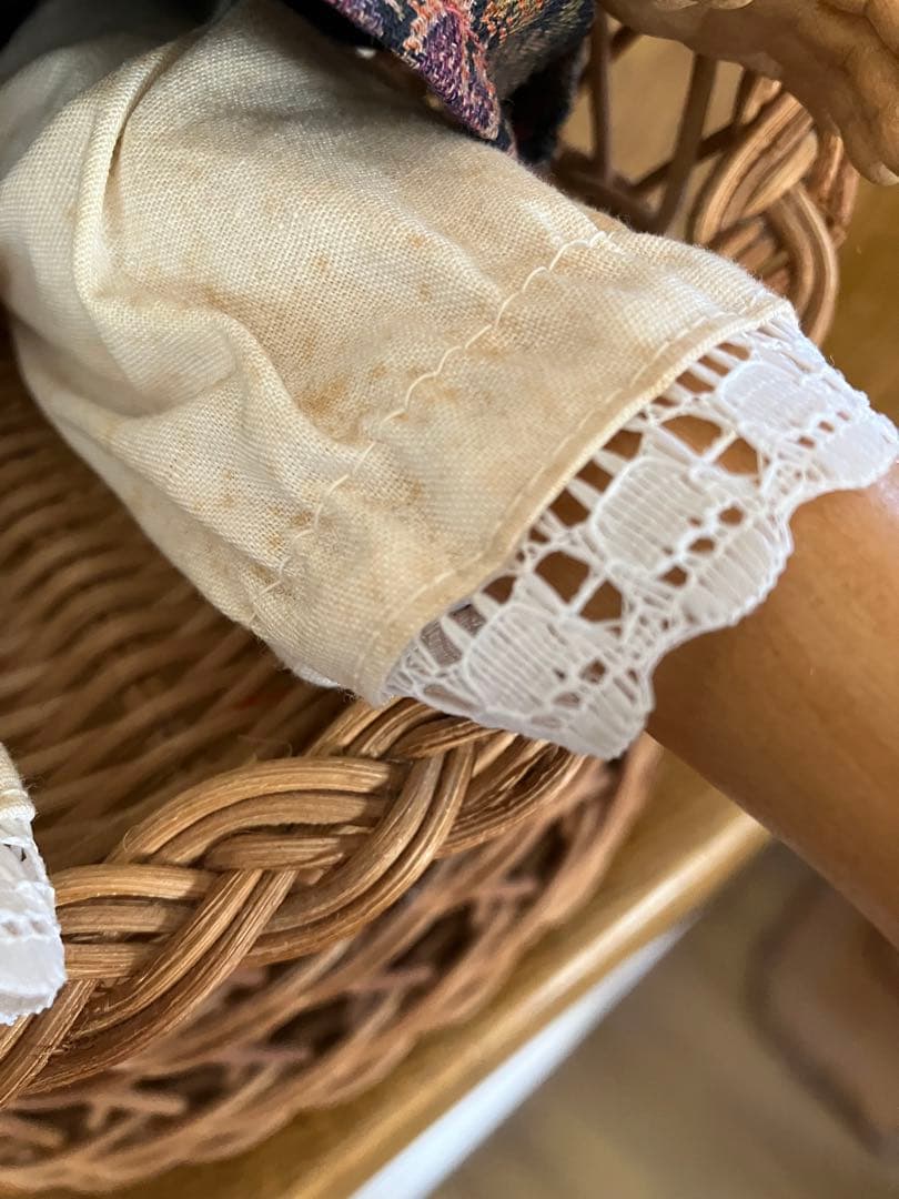 木製人形　ドイツ　34㎝　女の子