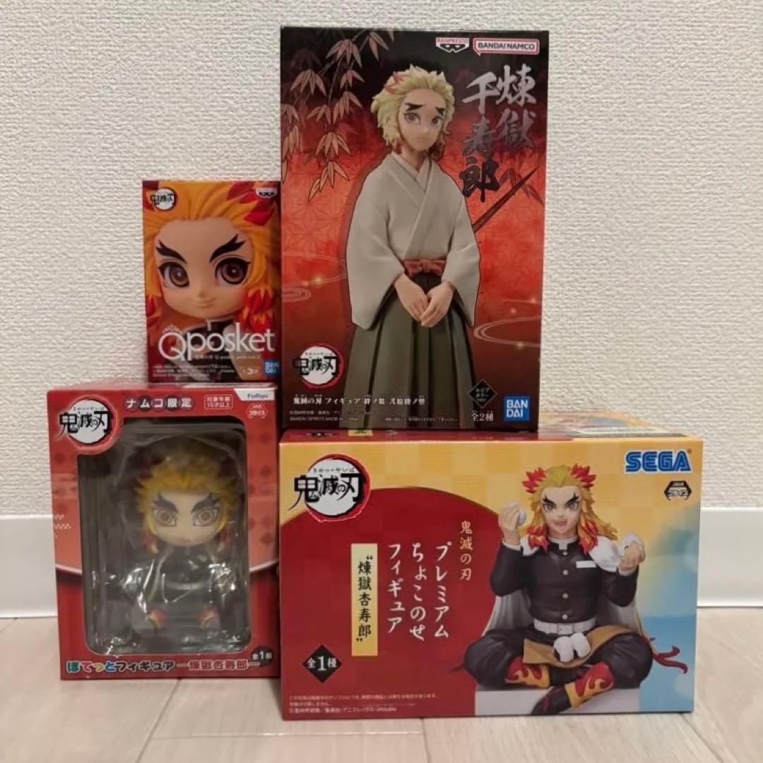 [新品✨]鬼滅の刃 煉獄杏寿郎・千寿郎 計4体セット