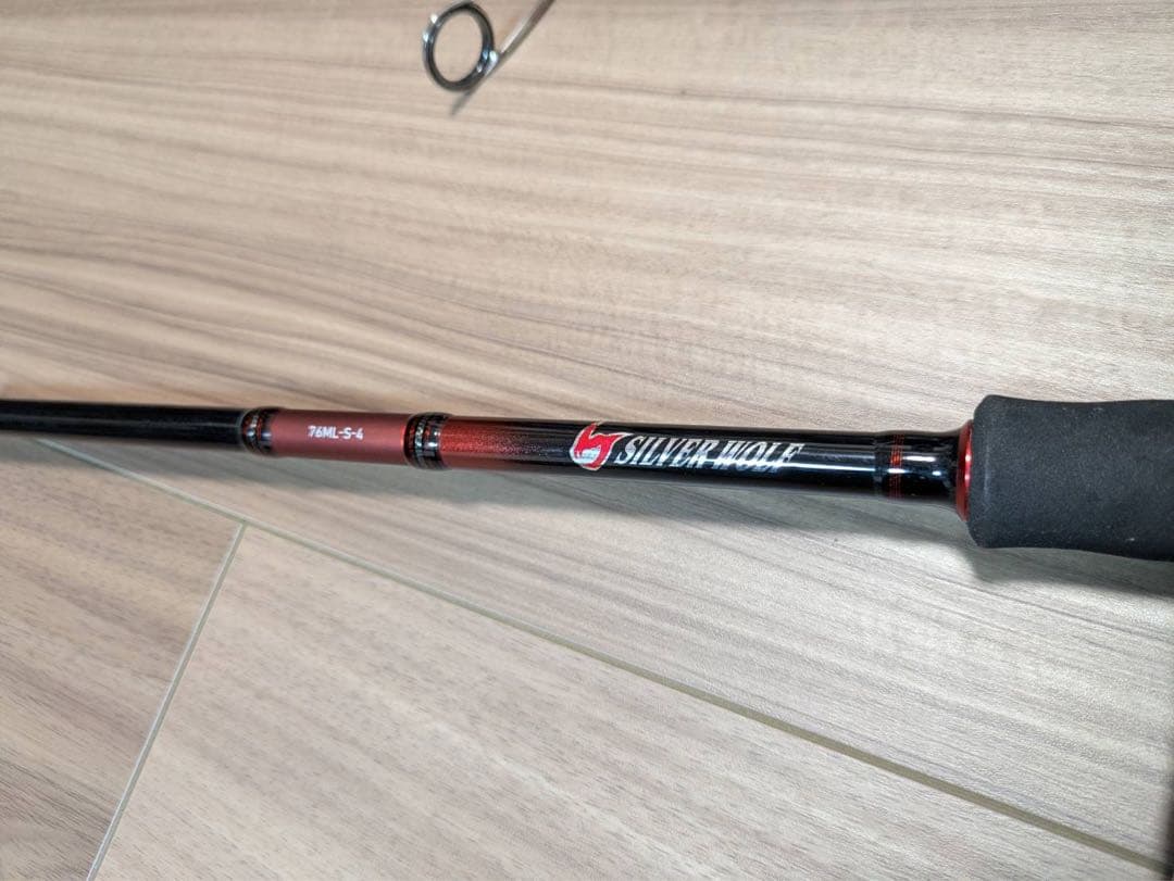 【美品】ダイワ シルバーウルフ 76ML-S-4 4ピース