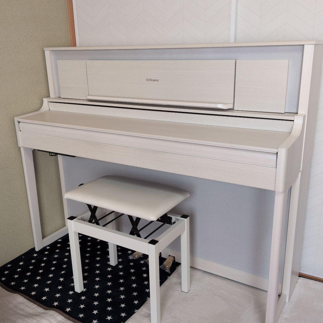 Roland LX706GP ホワイト電子ピアノ 美品