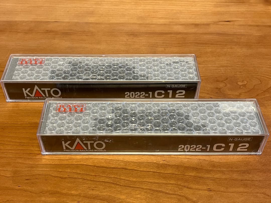 年末価格　KATO Nゲージ C12 機関車2両セット